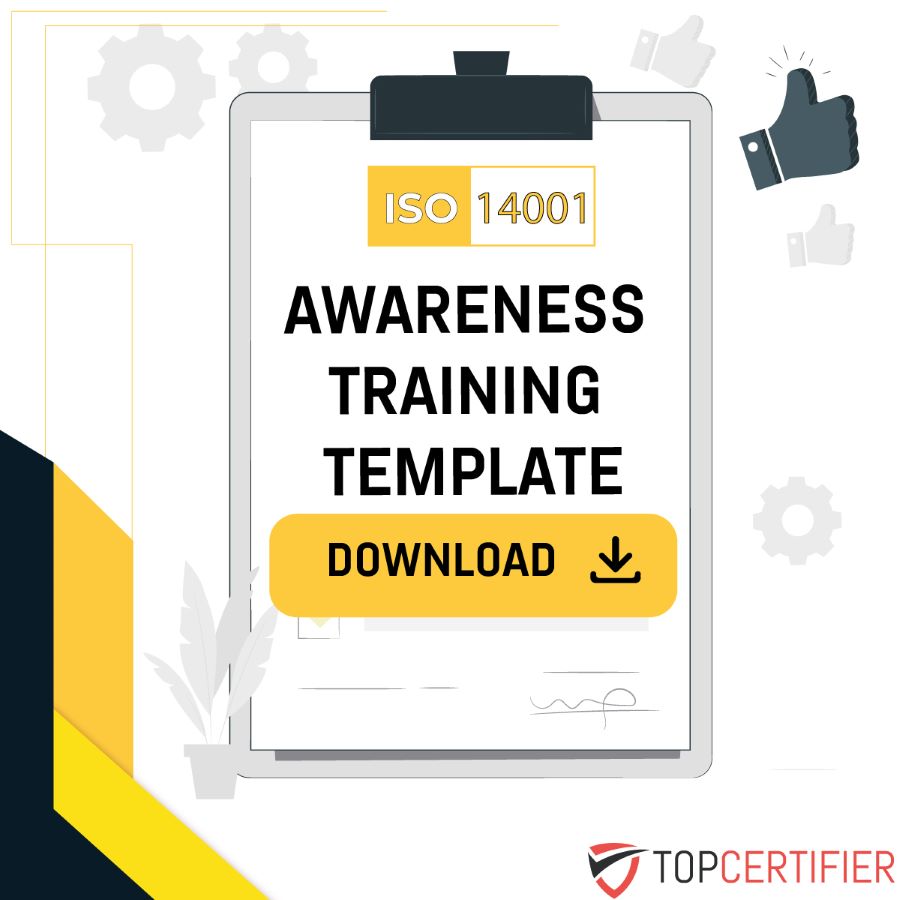 ISO 14001 Awareness Training Template