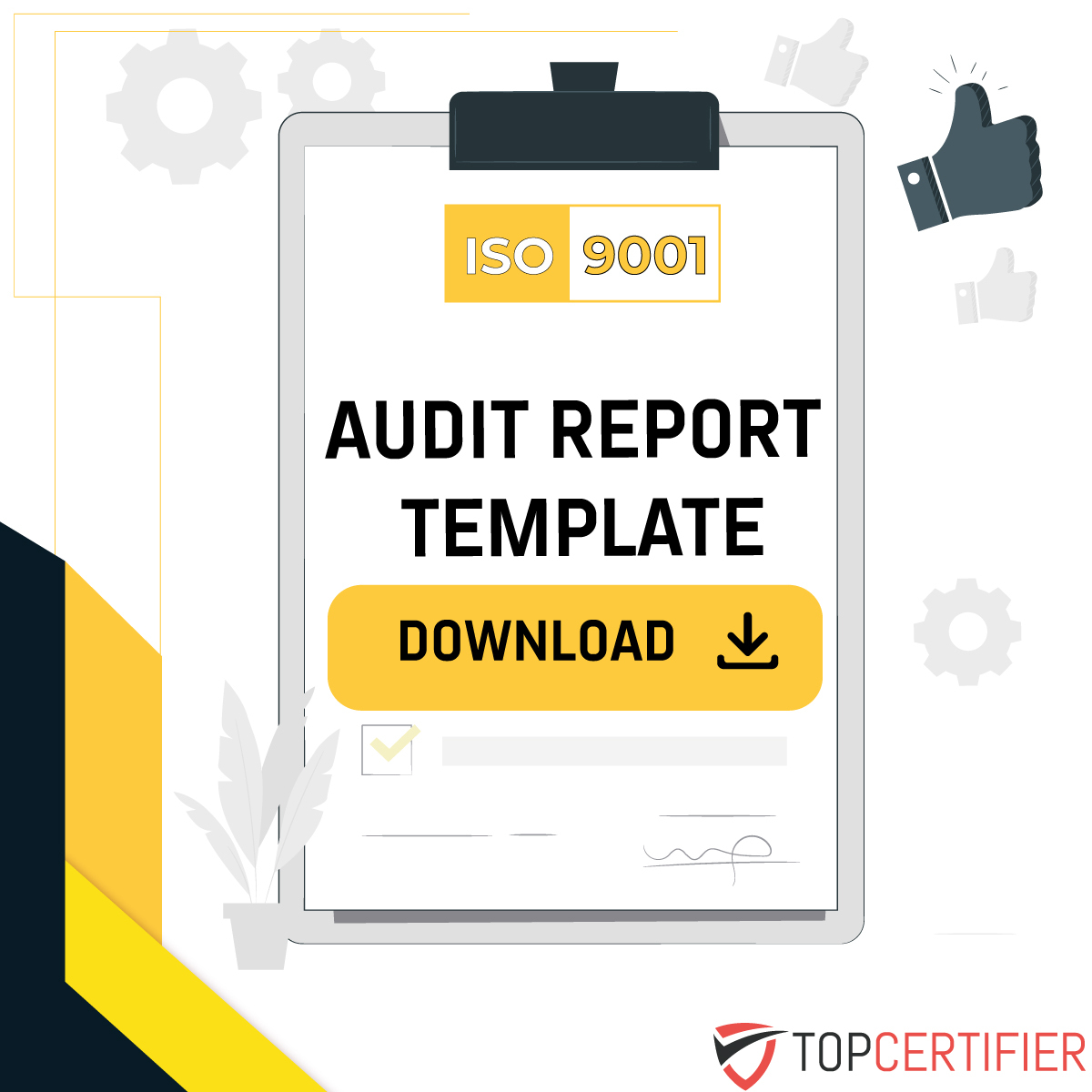 ISO 9001 Audit Report Template